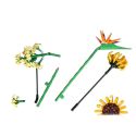 COIL Structural blocks set 1608 elements large flowers sunflowers