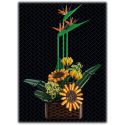 COIL Structural blocks set 1608 elements large flowers sunflowers
