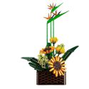 COIL Structural blocks set 1608 elements large flowers sunflowers