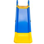 COIL Slide slide Large for children 140 cm Garden slide Solid with a blue-yellow ladder