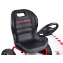COIL GOKART NA Pédales pour frein de roue pour enfants Big Abarth Super cadeau blanc