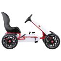 COIL GOKART NA Pédales pour frein de roue pour enfants Big Abarth Super cadeau blanc