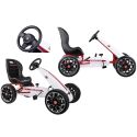 COIL GOKART NA Pédales pour frein de roue pour enfants Big Abarth Super cadeau blanc