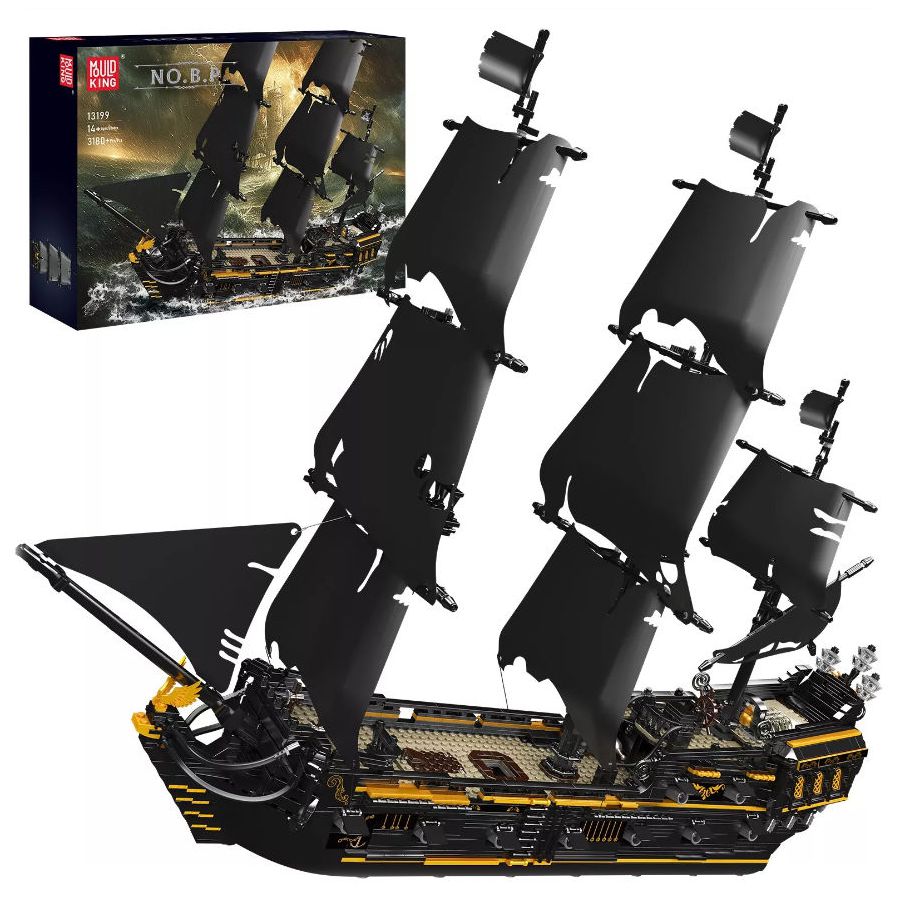 COIL Structural blocks Set of large 3180 pirate ship elements