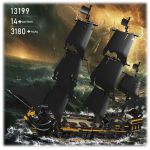 COIL Structural blocks Set of large 3180 pirate ship elements