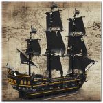 COIL Structural blocks Set of large 3180 pirate ship elements