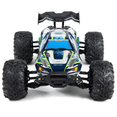 COIL Remote controlled car Auto RC 4x4 off-road on remote control Big scale 1:16 Rapidly blue