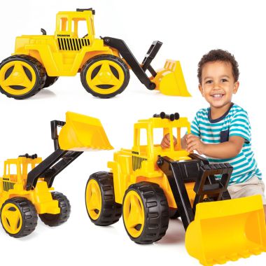 COIL Excavator Charger Rider Big Moving Bulldozer Spoon Toy XL