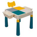 COIL Multifunctional table top for laying 2in1 blocks for children + square chair