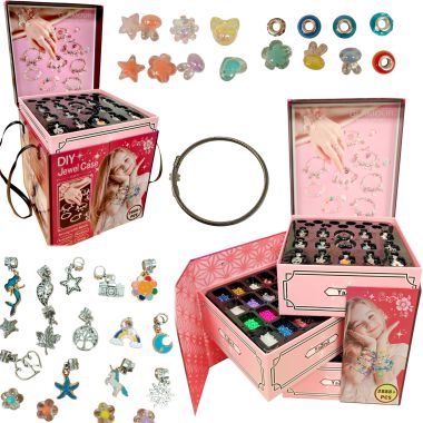 COIL Sieraden maken Kit Kettingen Charmsy Armbanden in een grote kop