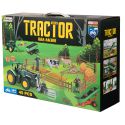 COIL Ensemble de personnages d'élevage pour enfants jouet Grande ferme + tracteur 45 éléments