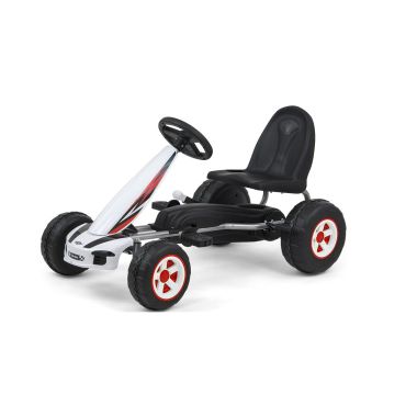 COIL Gokart for kids Dragon on pedals Wheel brake Super gift white
