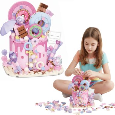 COIL Structural blocks. 344 el. Pastel birthday cake elements