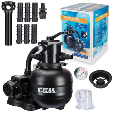 COIL Pompe à sable pour la piscine Bestway Intex. Capacité 7000L / h Self-émotion