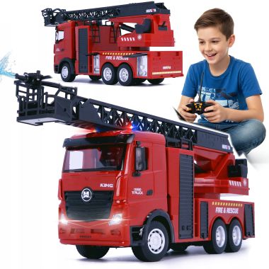 COIL Remote Controlled Auto Truck Fire Brigade 1:18